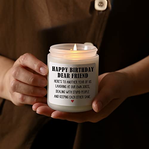 Friend Birthday Gifts For Women, Happy Birthday Candles Gifts For Friends, Funny Friends Birthday Gift Ideas, 21St 30Th 40Th 50Th 60Th 70Th 80Th Birthday Friendship Gifts For Female Friends #TOP4