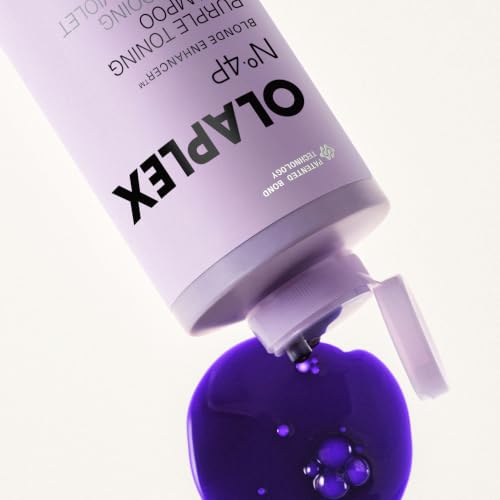 Olaplex No.4P Blonde Enhancer Purple Toning Shampoo: A Closer Look at Blonde Hair Care - Image 3