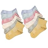 Abaodam Calcetines de Algodón para Mujer, Ocio y Deporte