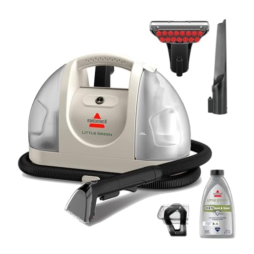 BISSELL Little Green Multi-Purpose Portable Carpet and Upholstery Cleaner, Car and Auto Detailer, with Exclusive Specialty Tools, Amazon Exclusive Limited Edition Color, Coastal Clean, 3353D