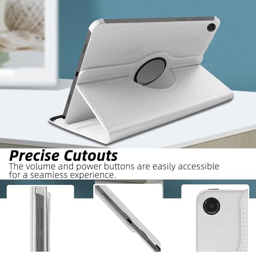 Image of TGK 360 Rotatable Flip Cover for Samsung Galaxy Tab A11+ Plus 11 Inch 2025 Case /Galaxy Tab A9 Plus 2023 (White)