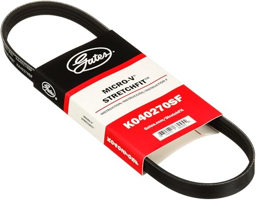 Gates Genuine K040270SF Stretch Fit Micro-V Serpentine Drive Belt