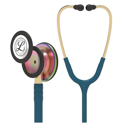 Estetoscópio 3M Classic III Rainbow 5807 Littmann Azul Caribe