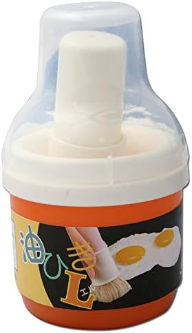 Oil Pot with Spreader Brush (Pan Greaser) - Made in Japan.