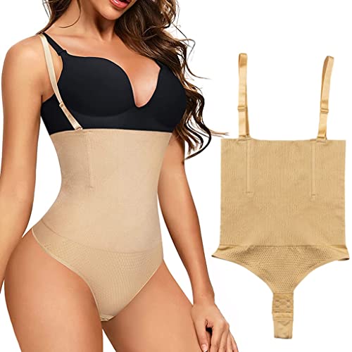 Bodysuit shapewear gainant pour femme avec effet ventre plat et push up