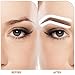 FOMIYES Disposable Eyebrow Stencils 12 Sheets Adhesive Brow Shape Stickers for Makeup and Tattooing Aid Easy-to-Use Eyebrow Shaping Tool for Professional and Personal Use