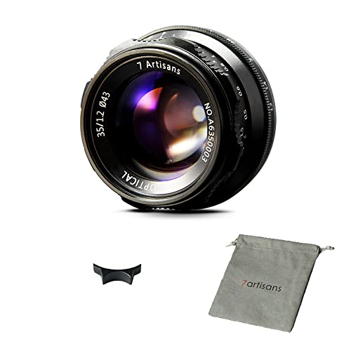 Amazon.co.jp: 7artisans 光電 35mm f/1.2 レンズ Canon EF-M マウント