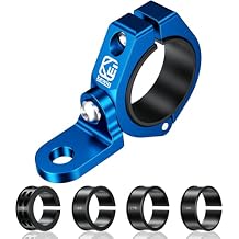 BRCOVAN UTV Whip Flag Mount, Solid Aluminum Alloy Whip Light Mount, UTV Off-Road LED Light Bar Mounting Bracket, 360 Rotating Roll Bar Clamp Holder Fit on 1.5/1.65 /1.75/1.85/2 Roll Cages