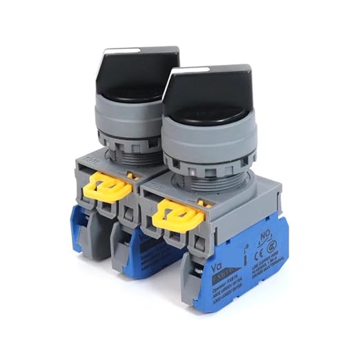Interrupteur rotatif FXBY6 bouton de commande 22mm pour verrouillage automatique de circuit