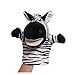 Fangzwl Marioneta 1 unids 25cm Animal Zebra Mano Puppet Toys Toys Baby Educational Mano Puppets Historia Pretenda Jugando Muñeca para Niños Niños Regalo