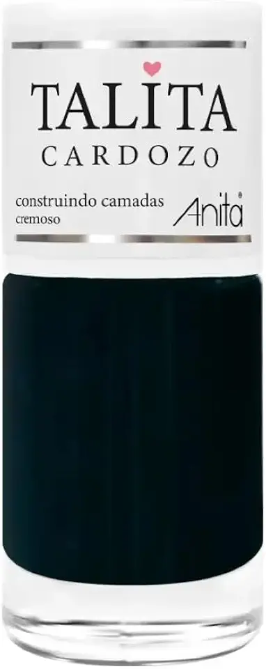 Esmalte Anita Talita Cardozo - Coleção Construindo Camadas, 10ml - Alta Durabilidade e Brilho Intenso, Secagem Rápida