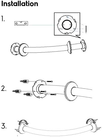 Miniatura 7 de Electrolux 14ELCBAR01 Luxcare - Barra colgante de esquina, tamaño único, titanio