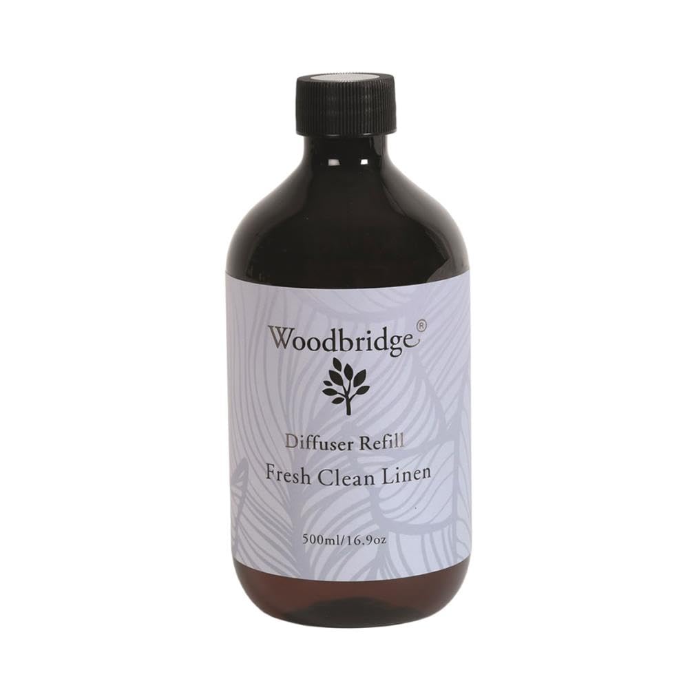 Aroma Accessories Woodbridge Fresh Clean Linen Reed Diffuser Liquid Refill 500ml