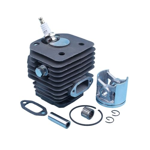 Junta de escape de motosierra y kit de pistón de cilindro de 48 mm para 262XP 2