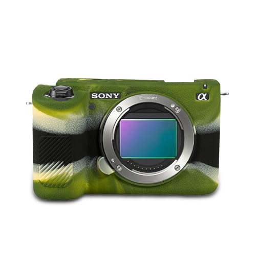 STSEETOP �\�j�[ ZV-E1 �P�[�X �V���R���S���ی�J�����{�f�B�X�L���P�[�X�J�o�[ Sony ZV-E1�Ή� (�A�[�~�[�O���[��)