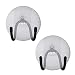 YYST Stick-on Mini Wall Mount Wall Holder Clip Wall Bracket Compatible for Google Home Mini - 2/PK - Screws Included - No Google Home Mini