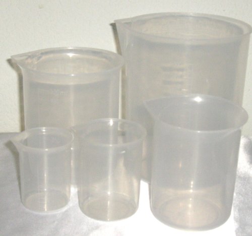 Set Of 5 Lab Plastic Beakers 50 100 250 500 1000 Ml Graduated Amazon Com Industrial Scientific