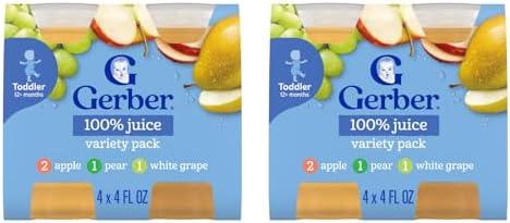 Gerber Juice Fruit Variety (Pack of 2)