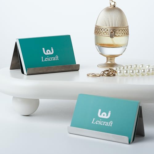 Porte-cartes de visite en métal, accessoire de bureau idéal à offrir