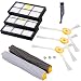 I clean for iRobot Roomba 980 960 880 860 805 870 Parts, iRobot Roomba Vacuum Cleaner Replenishment Filter&Brush Kits 800&900 Series (Hepa Filters, Side Brushes, Tangle-Free Debris Extractor)