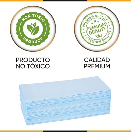 Miniatura 4 de Kibertic - 100 Pcs Baberos Adultos Desechables - Baberos Para Personas Mayores Y Pacientes Impermeables, Resistentes, Cómodos Y Fáciles De Usar - Babero Adulto Ideal Para Uso En Hospital O Casa