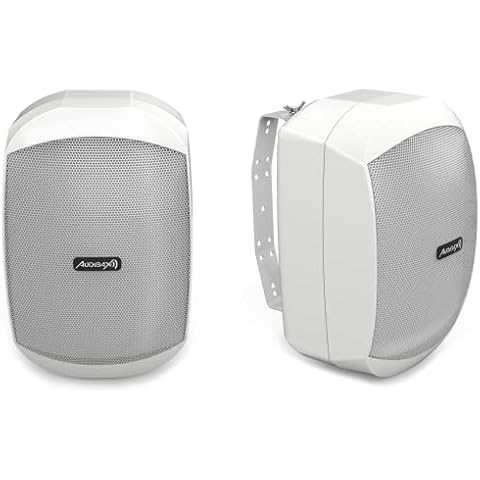Audibax Ovo 4 White - Altavoces Pasivos de Estantería HiFi Cover