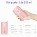 Kissleaf 250 ml Mini humidificador para dormitorio Imagen de Kissleaf 250 ml Mini humidificador para dormitorio