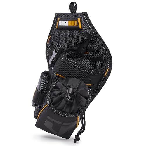 ToughBuilt - Drill Holster Adjustable Safety Strap & Bit Pockets TB-220-B