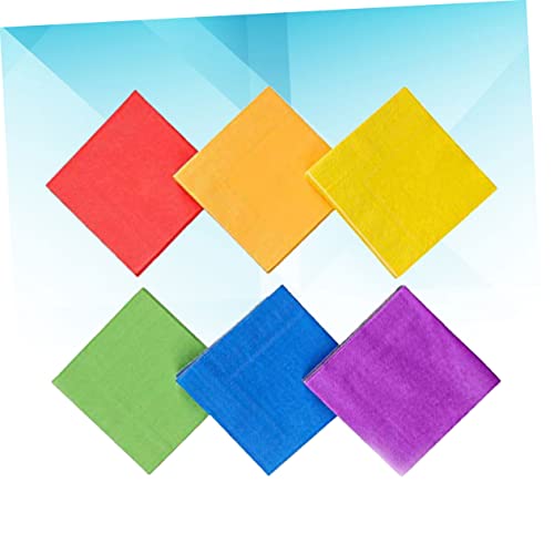 MERRYHAPY 120 peças de papel de seda colorido joaninha aniversário colorido toalhas de papel descart