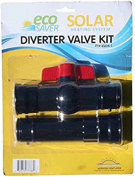 Dohenys Solar Heating Systems for Above Ground Swimming Pools 2-Way Diverter Valve