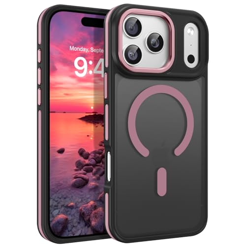 Coque iPhone 17 Pro Max GaoBao magnétique translucide mate en TPU souple antichoc
