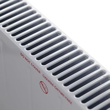 Kumtel HC-2930 Convector, 2000W, Wall Mountable, White
