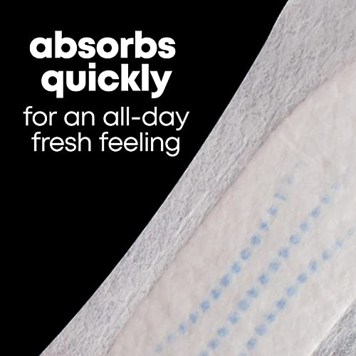 U By Kotex Balance Daily Wrapped Panty Liners, Light Absorbency, Regular Length, 100 Count (Packaging May Vary) #TOP2