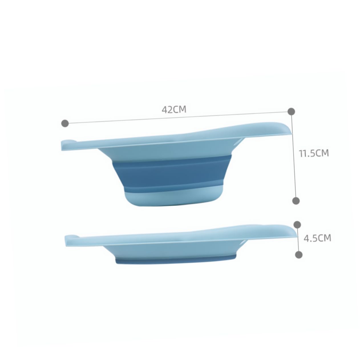 Healvian Bidet Lavabo Pieghevole Risciacquo, Bacino Di Pulizia Per Wc Standard, Ausilio Per Anziani e Donne in Gravidanza, Supporto Per Igiene Personale Quotidiana