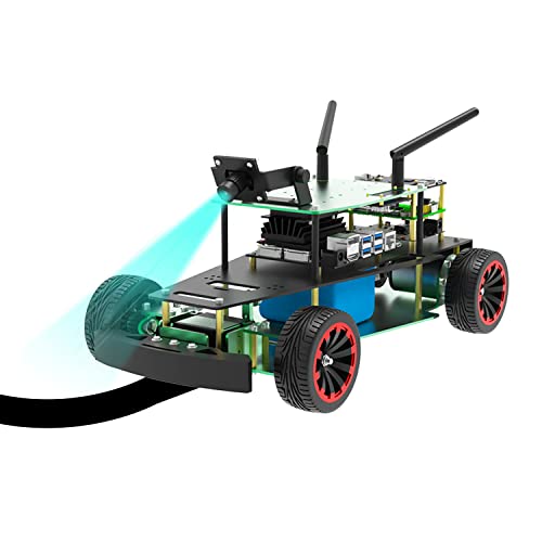 Yahboom Robot Car Chassis Ackerman Steering Chassis 520 Coded Geared Motor DIY Platform Kit for Arduino Raspberry Electronic Competition Remote Control RC Toy for Teen Maker(Ackerman Steering Chassis) - Thumbnail 7