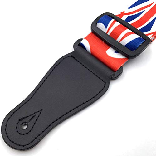Milisten Drapeau de L’union de Sangle de Guitare pour Les Guitares Acoustiques Électriques Basses - Les Beatles, Paul McCartney, John Lennon, RIngo Starr, George Harrison Milisten Drapeau de L'union de Sangle de Guitare pour Les Guitares Acoustiques Électriques Basses – Image 5
