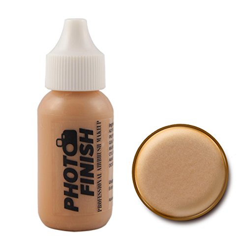 Photo Finish Airbrush Makeup - Foundation-1.0 Oz Cosmetic Face- Choose Color (Medium Beige Matte)