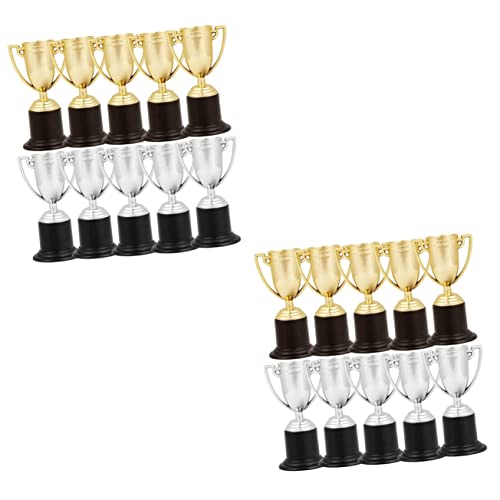 HAPINARY 20 Peças De Brinquedos Pequenos Troféu Para Crianças Troféu De Brinquedo Troféu De Festa Tr