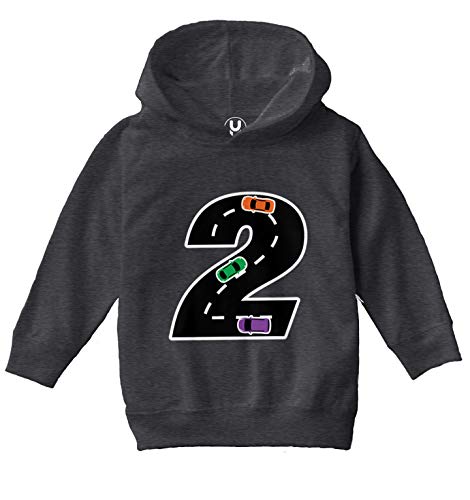 Haase Unlimited Racecar - Car Second Birthday Toddler/Youth Fleece Hoodie - Main Image