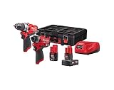 atornillador milwaukee heavy duty 1 x C12 C – Cargador Milwaukee M12 FPP2A-422P Powerpack