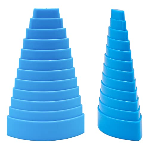 VOANZO 5 Stück Quilling-Werkzeug zum Quilling-Papier, 5 Formen für die Herstellung von Papierstreifen, Papier, Falten und Basteln