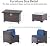 ASJMR 11 Pieces Patio Furniture Set with 2 Swivel Chairs Patio Furniture Outdoor Sectional Sofas with 55000 Gas Fire Pit Patio Conversation Set w/7 Cushions