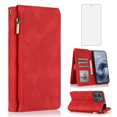 Coque Moto G86 Power 5G Asuwish protection rouge XKLLPT UK rigide