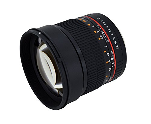 Rokinon 85Maf-N 85Mm F1.4 Aspherical Lens For Nikon With Automatic Chip (Black) #TOP1