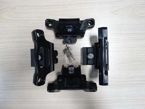OEM BoxLink Tie Down Cleats for Ford F-150 2015-2022, Truck Bed Locking Set with Keys, Black by Generic - Used condition - US$32.91