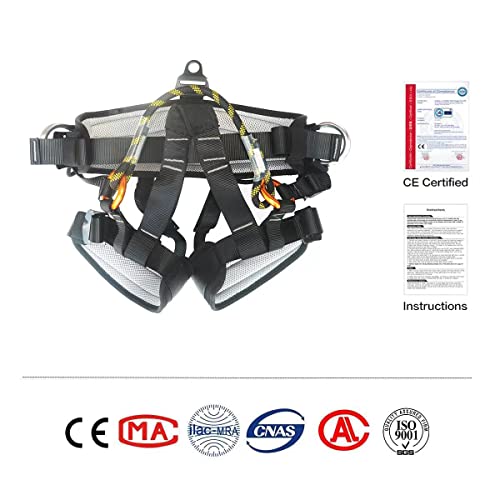 Heejo Climbing, Treestand, Tree Working, Safety Safe Seat Belt For Outdoor Tree Climbing, Large Size #TOP6
