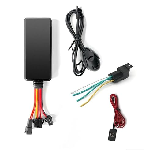 Rastreador GPS for Coche CEA 4G, localizador antipérdida en Tiempo Real con Alarma SOS de Emergencia y Control Remoto for Bicicleta y Motocicleta