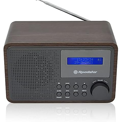 Roadstar HRA-700D+/WD Radio Despertador Vintage Portátil Cover