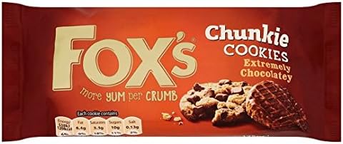 Fox's Extremely Milk Chocolate Chunkie Cookies 175G