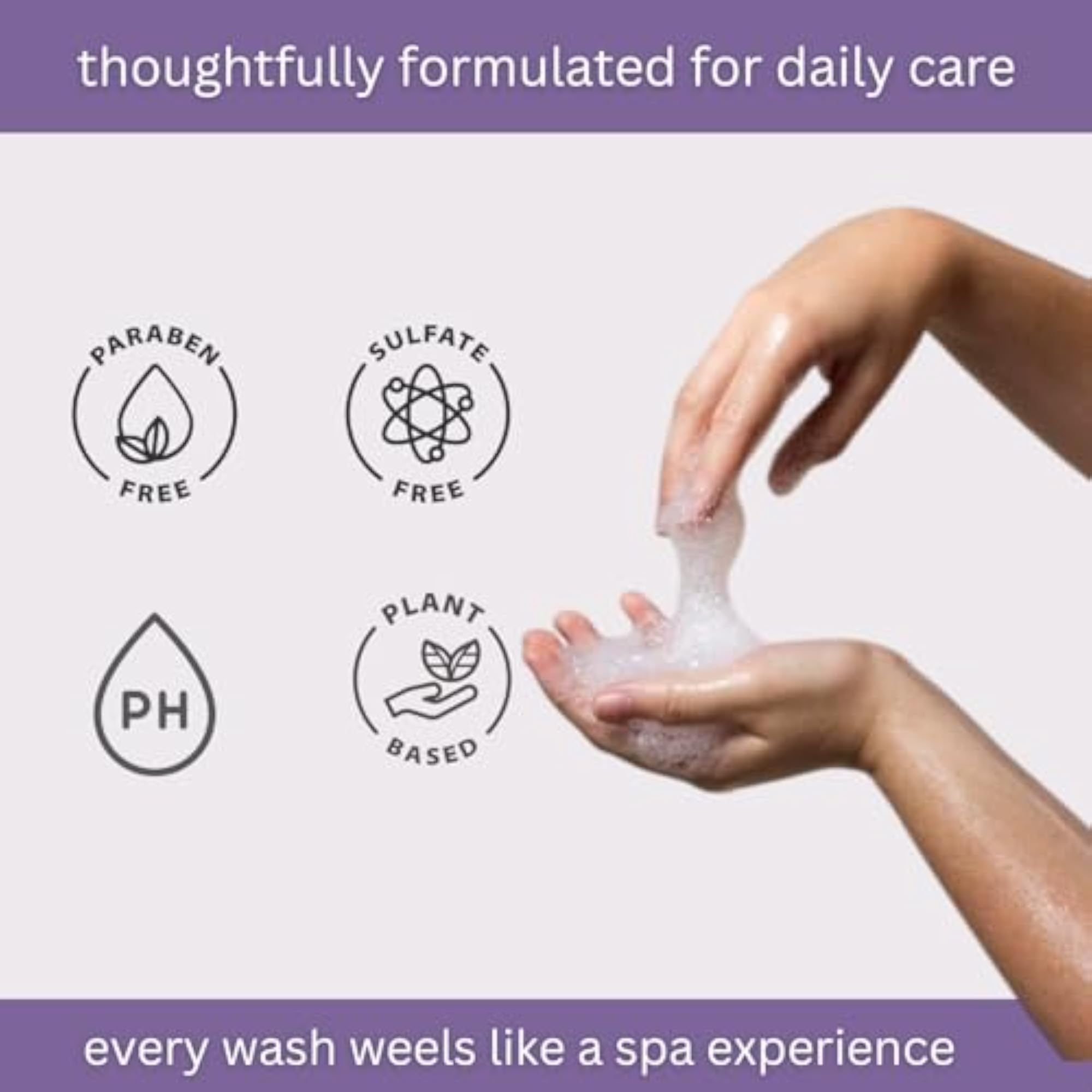 Econature Lavender Hand Wash with Aloe Extract, Pack of 2